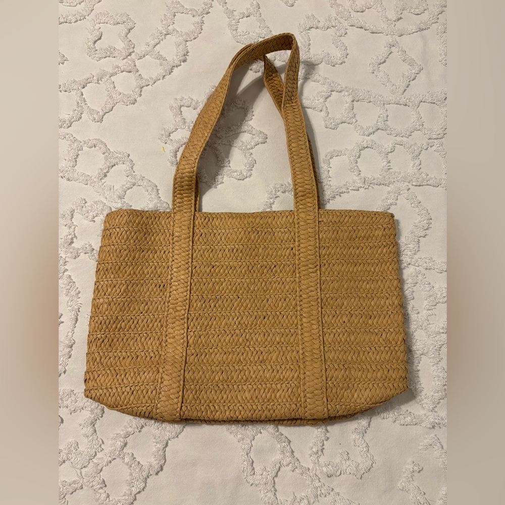Draper James straw purse